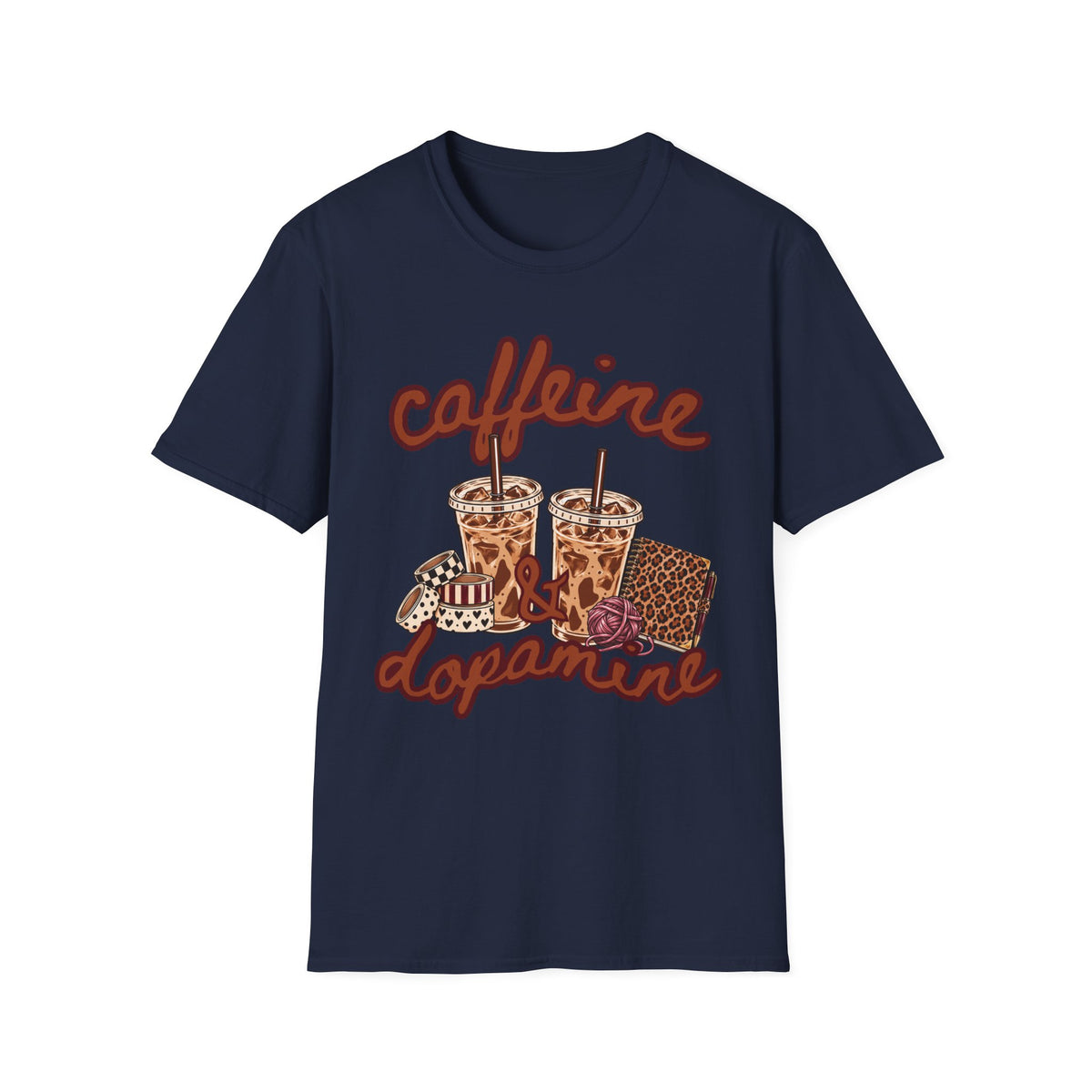 Caffeine and Dopamine Single Sided Gildan Tee