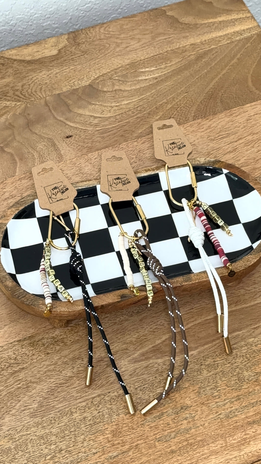 Kreative Kluster Statement Keychain and Bag Charm