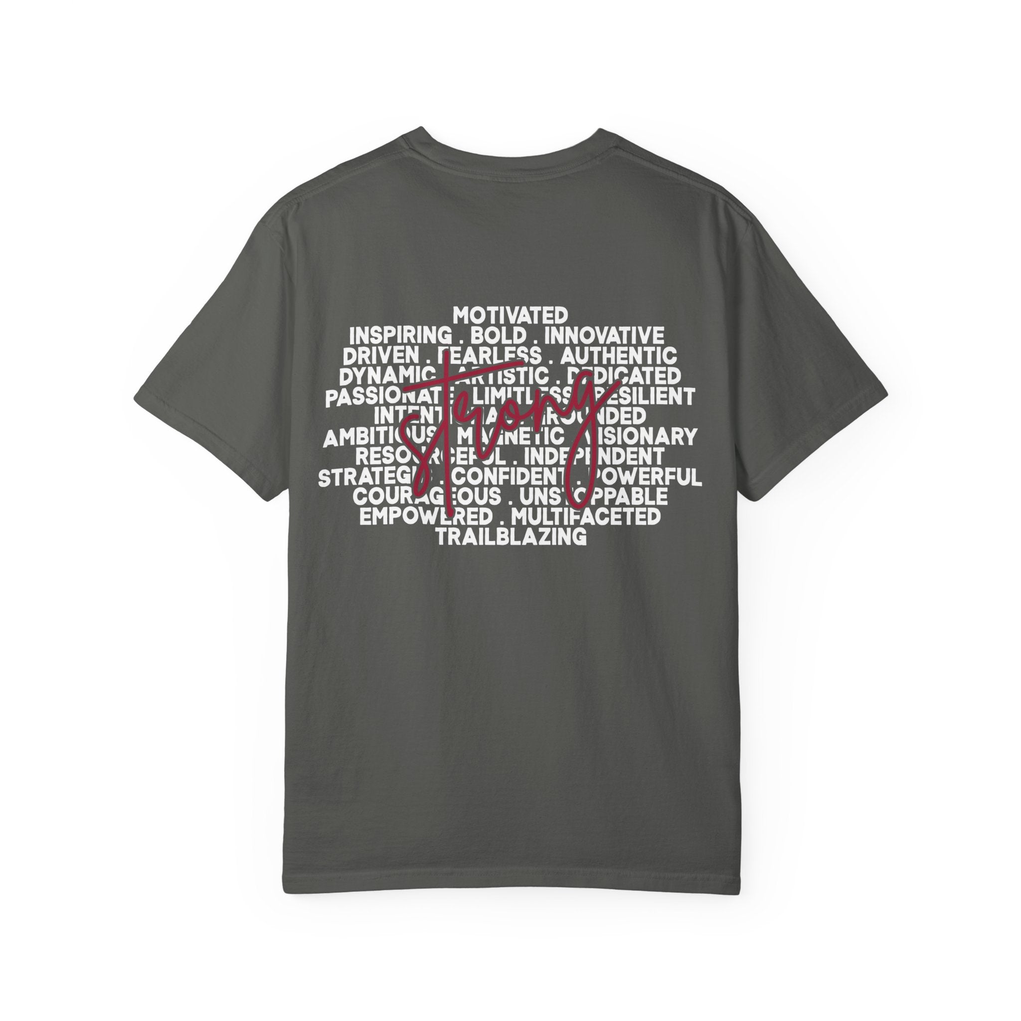 Stronger Than My Fears Comfort Colors Double Sided Tee