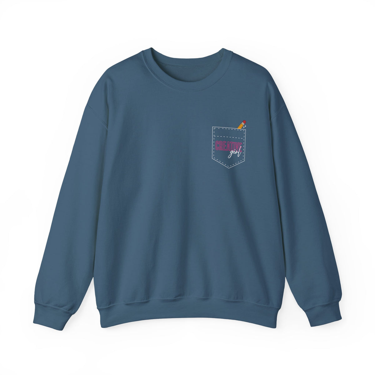 Creative Girl Gildan Double Sided Sweatshirt