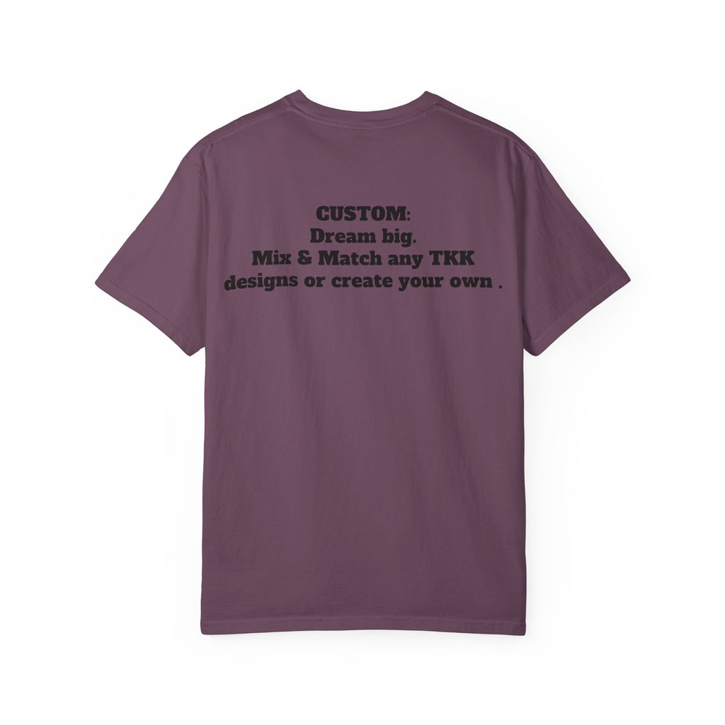 CUSTOM Comfort Colors Single or Double Sided Tee