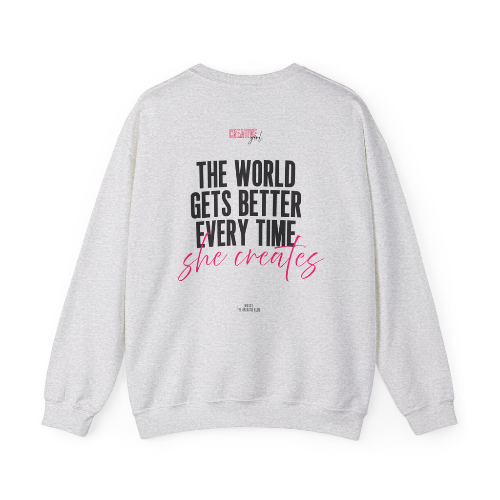 Creative Girl Gildan Double Sided Sweatshirt