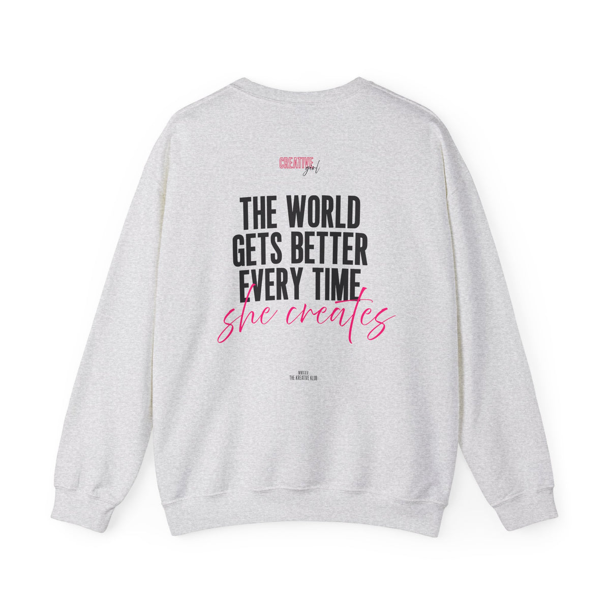 Creative Girl Gildan Double Sided Sweatshirt