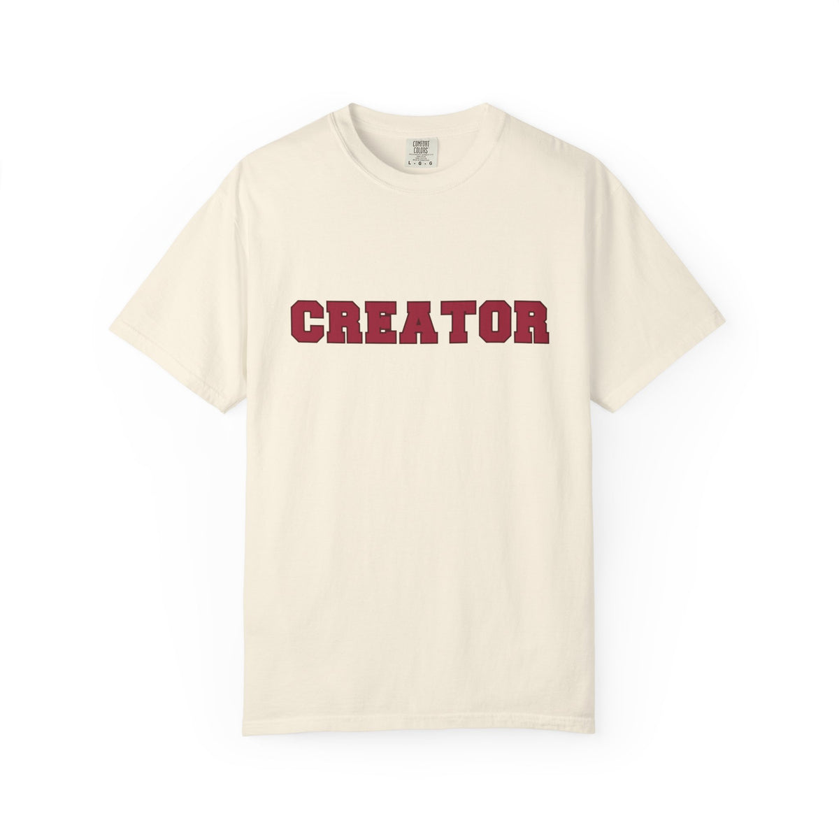 Creator Varsity Comfort Colors Single Sided Tee