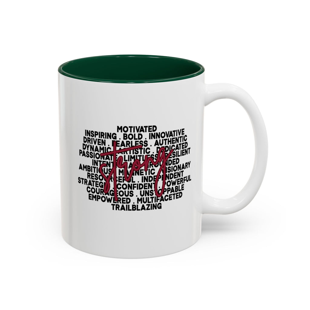 StrongHer Than My Fears Motivational Accent Mug(11oz/15oz)