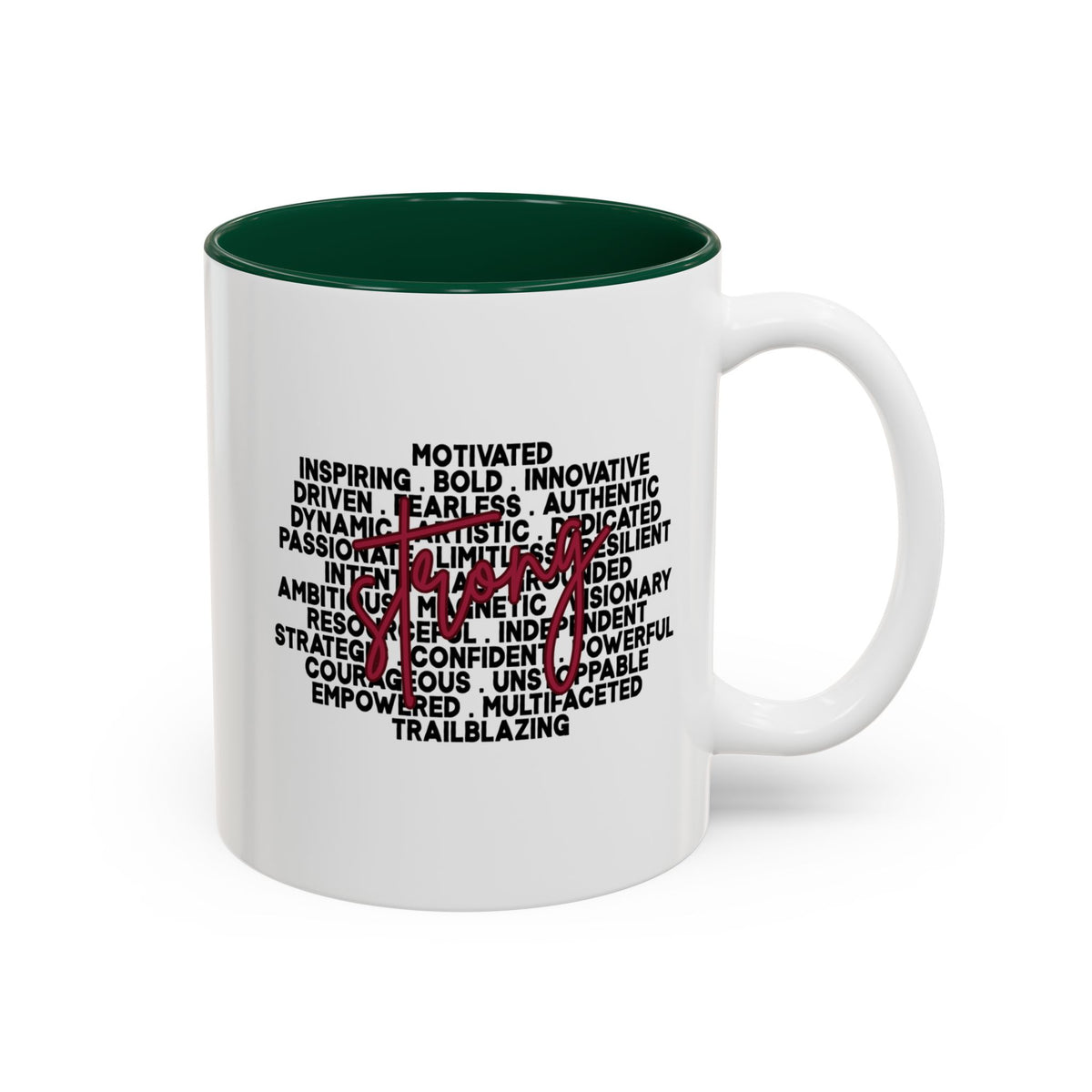 StrongHer Than My Fears Motivational Accent Mug(11oz/15oz)