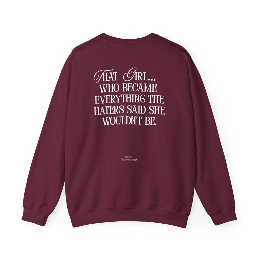 That Girl Gildan Double Sided Sweatshirt
