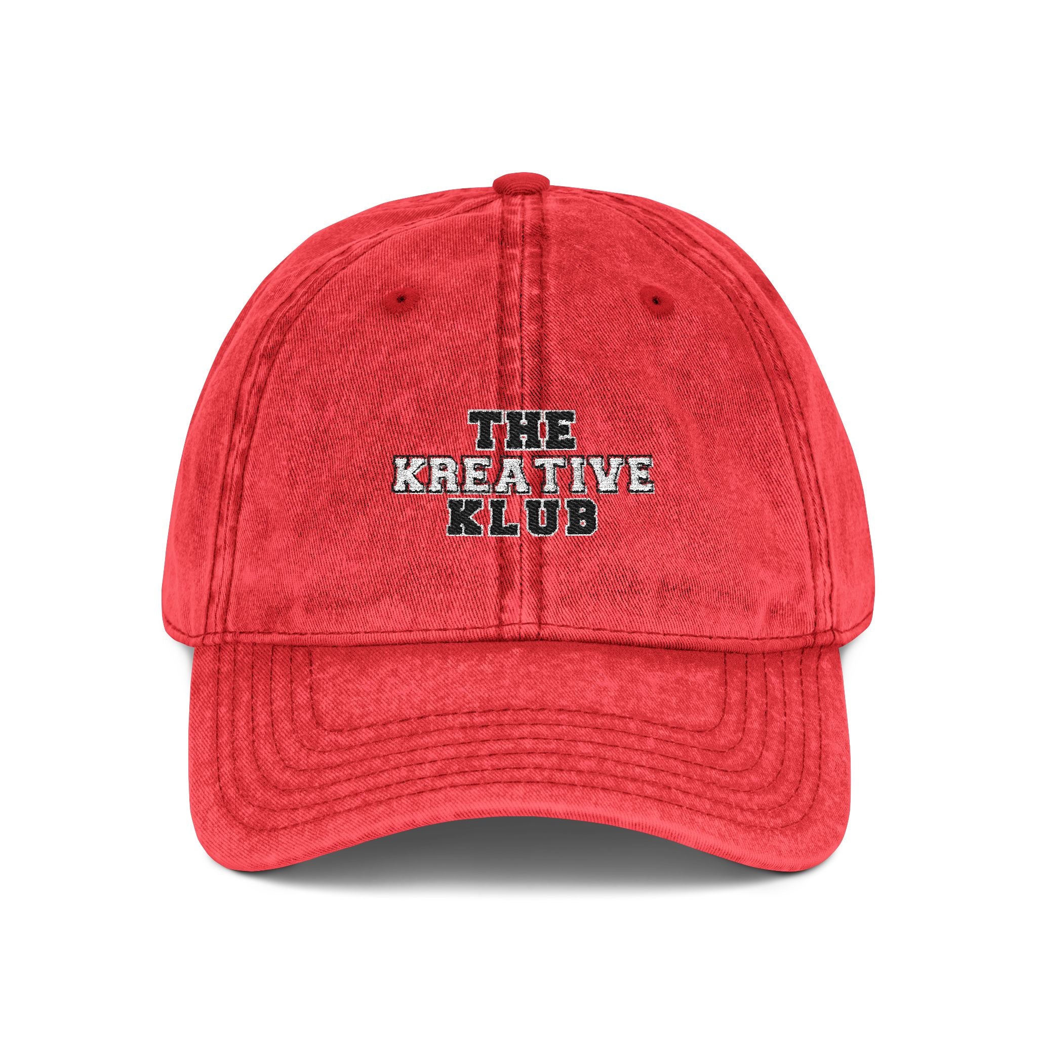 The Kreative Klub Otto Snapback Hat, Embroidered Statement Cap, Streetwear Bold Font Hat, Adjustable Unisex Creative Club Headwear
