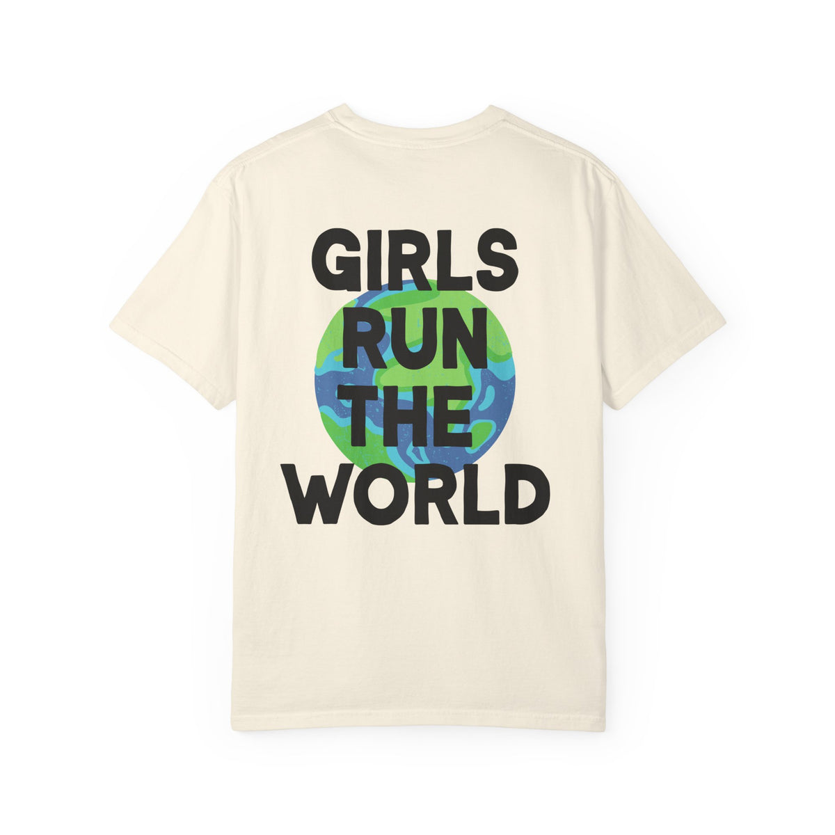 Girl Power Comfort Colors Double Sided Tee