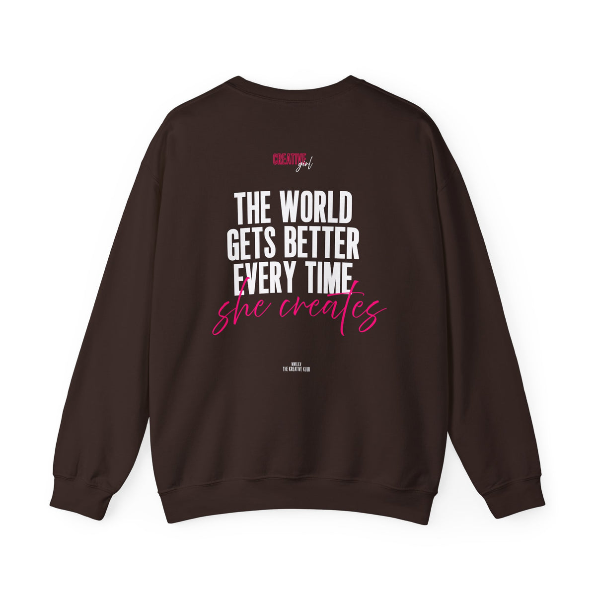 Creative Girl Gildan Double Sided Sweatshirt
