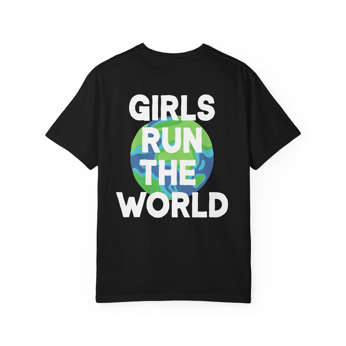 Girl Power Comfort Colors Double Sided Tee