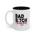 Bad B*tch with Big Goals Accent Mug(11oz/15oz)
