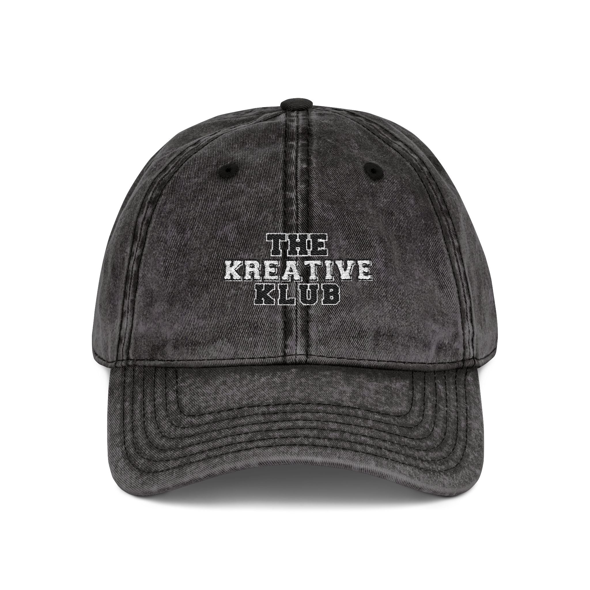 The Kreative Klub Otto Snapback Hat, Embroidered Statement Cap, Streetwear Bold Font Hat, Adjustable Unisex Creative Club Headwear
