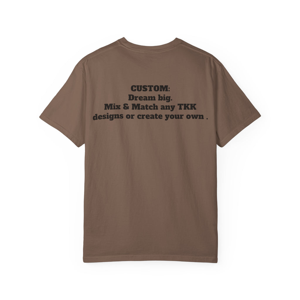 CUSTOM Comfort Colors Single or Double Sided Tee