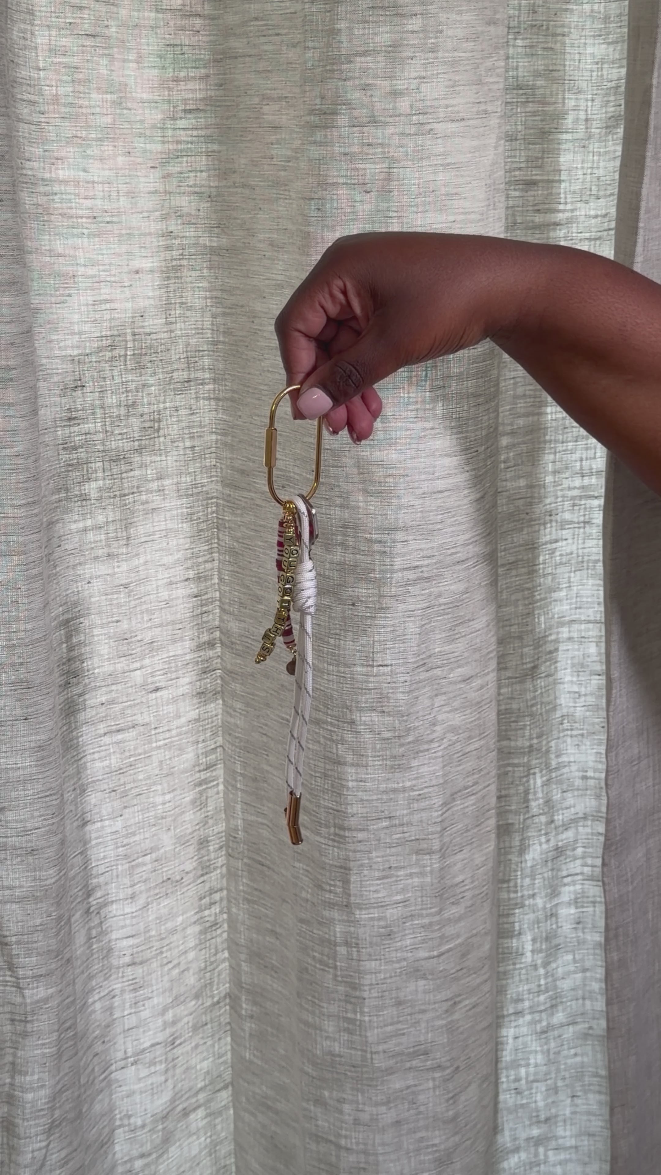 Kreative Kluster Statement Keychain and Bag Charm